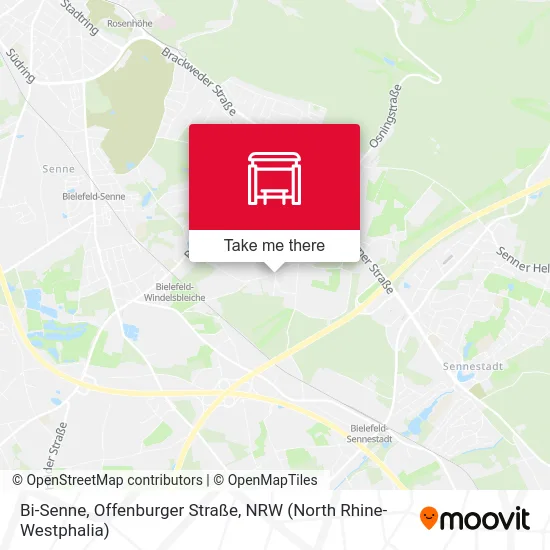 Bi-Senne, Offenburger Straße map