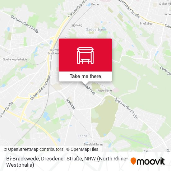 Bi-Brackwede, Dresdener Straße map