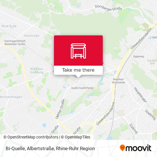 Bi-Quelle, Albertstraße map