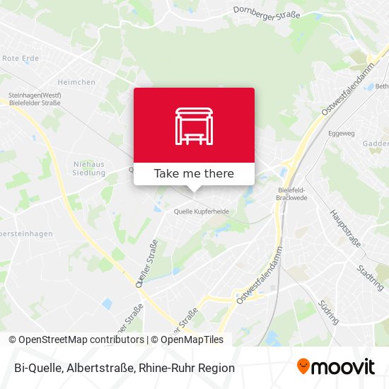 Bi-Quelle, Albertstraße map