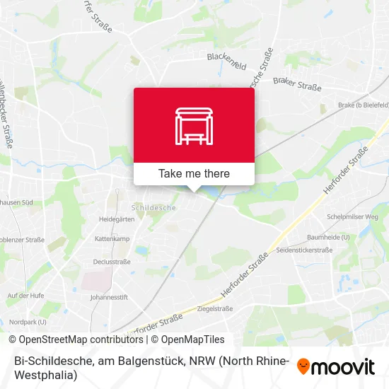 Bi-Schildesche, am Balgenstück map