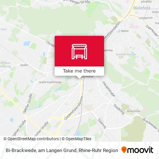 Bi-Brackwede, am Langen Grund map