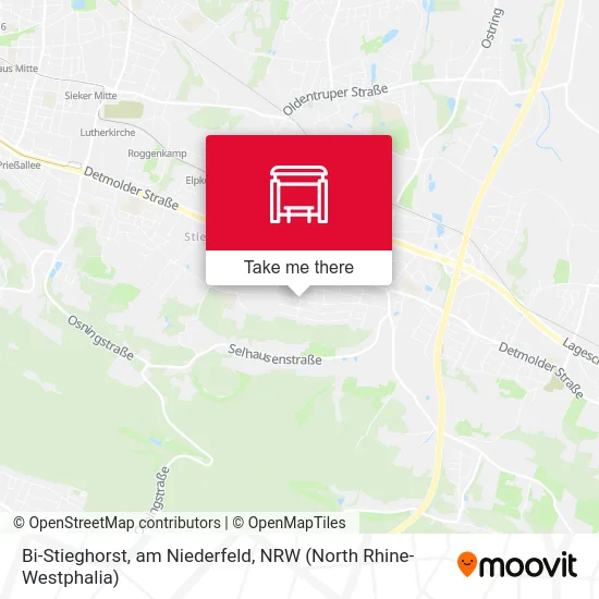 Bi-Stieghorst, am Niederfeld map