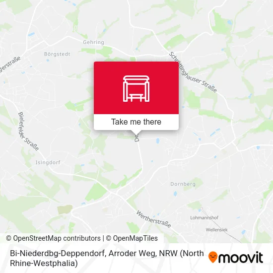 Карта Bi-Niederdbg-Deppendorf, Arroder Weg