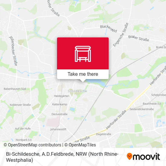 Bi-Schildesche, A.D.Feldbrede map