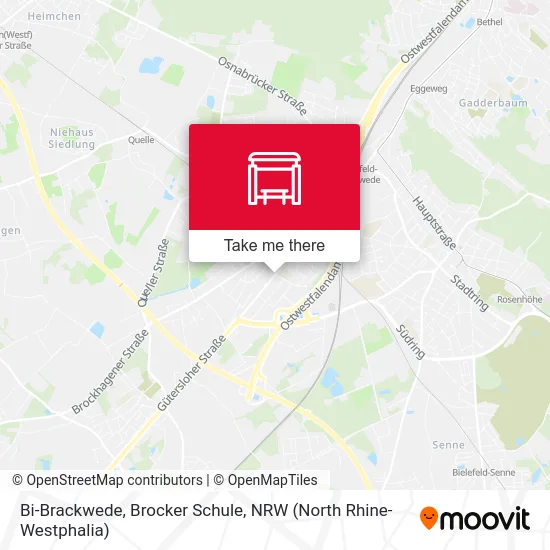 Bi-Brackwede, Brocker Schule map