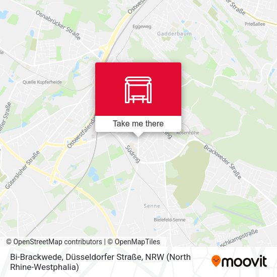Bi-Brackwede, Düsseldorfer Straße map