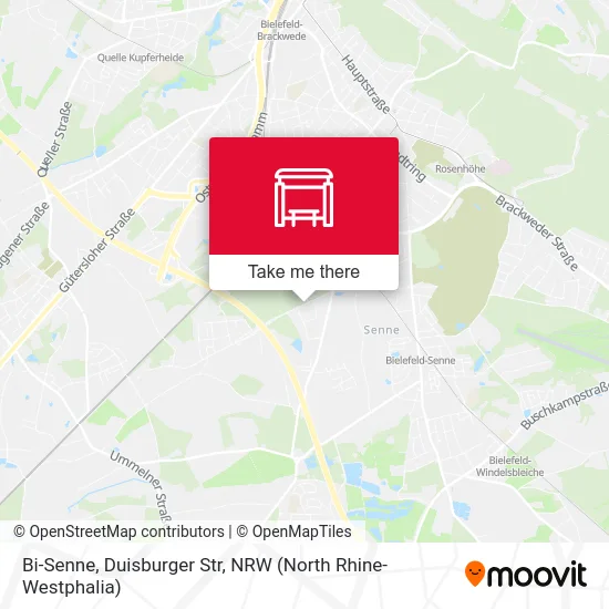 Bi-Senne, Duisburger Str map