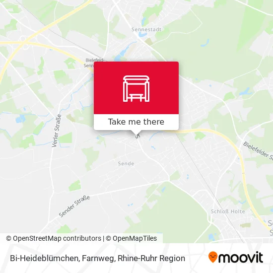 Карта Bi-Heideblümchen, Farnweg