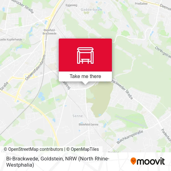 Карта Bi-Brackwede, Goldstein