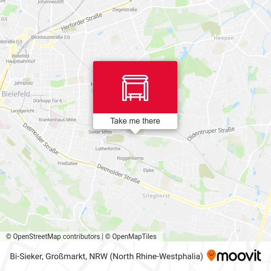 Bi-Sieker, Großmarkt map