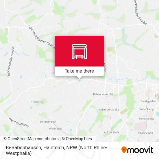Bi-Babenhausen, Hainteich map