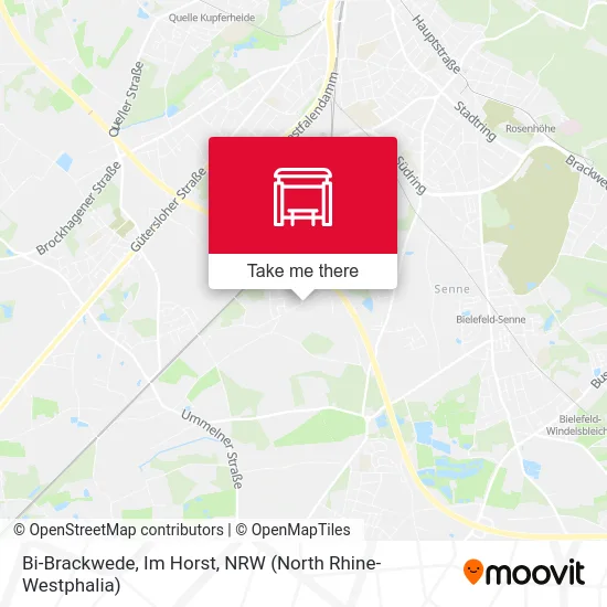 Bi-Brackwede, Im Horst map