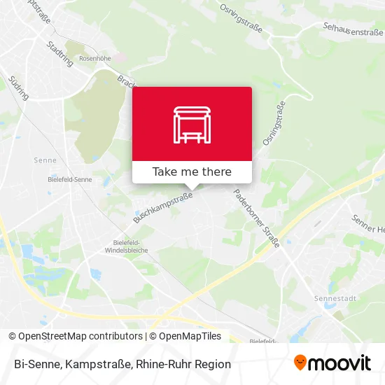 Карта Bi-Senne, Kampstraße