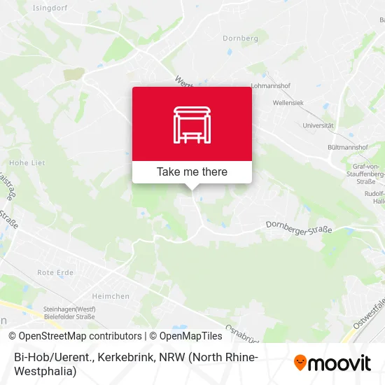 Bi-Hob/Uerent., Kerkebrink map