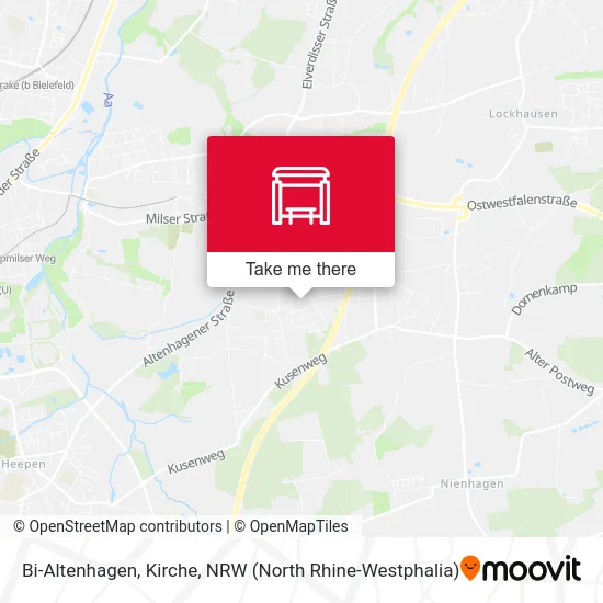 Bi-Altenhagen, Kirche map