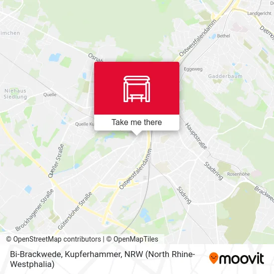 Bi-Brackwede, Kupferhammer map