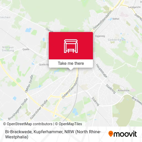 Bi-Brackwede, Kupferhammer map