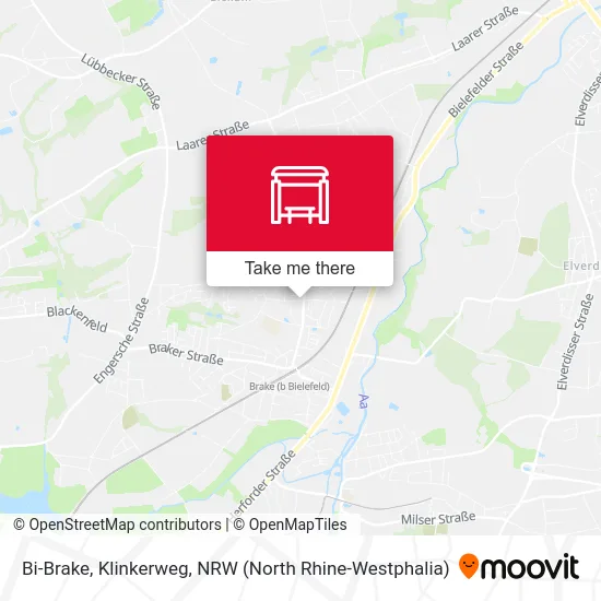 Bi-Brake, Klinkerweg map