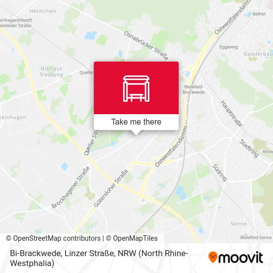 Bi-Brackwede, Linzer Straße map