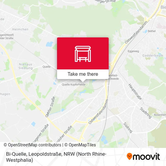 Bi-Quelle, Leopoldstraße map