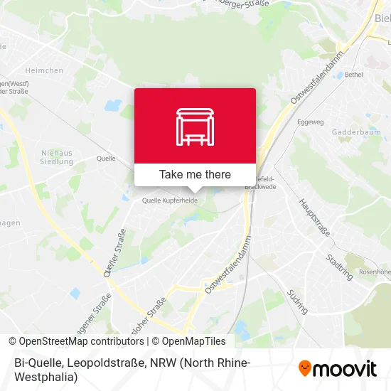 Bi-Quelle, Leopoldstraße map