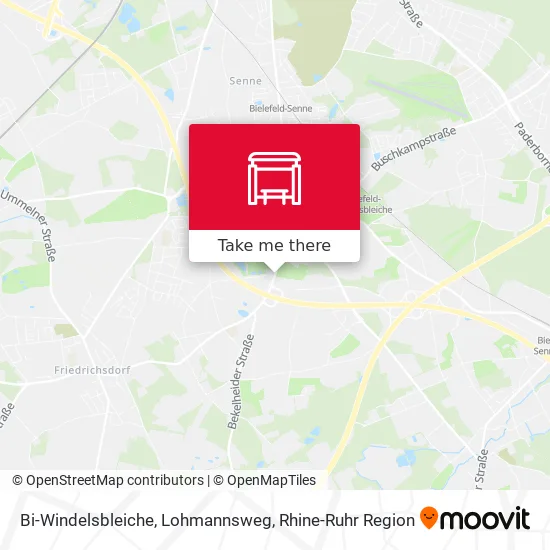 Карта Bi-Windelsbleiche, Lohmannsweg