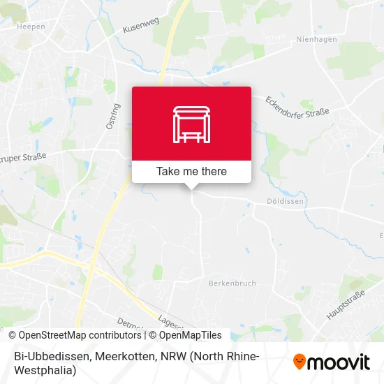 Bi-Ubbedissen, Meerkotten map