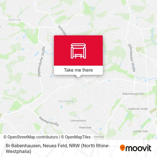 Bi-Babenhausen, Neues Feld map