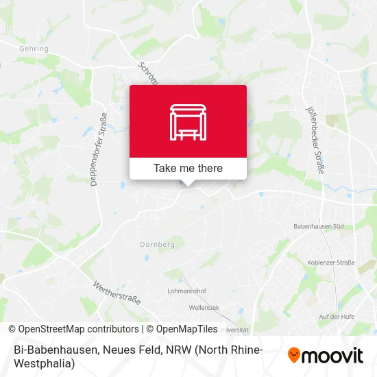 Bi-Babenhausen, Neues Feld map