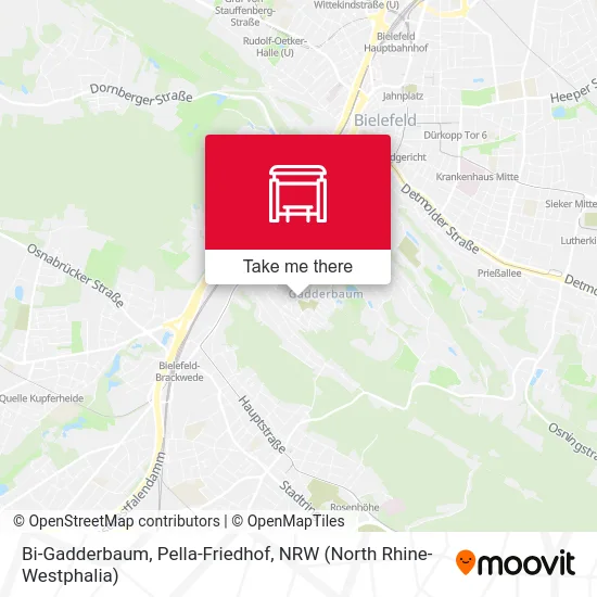 Bi-Gadderbaum, Pella-Friedhof map