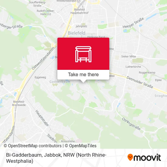 Bi-Gadderbaum, Jabbok map