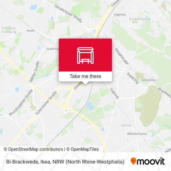 Bi-Brackwede, Ikea map
