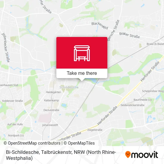 Bi-Schildesche, Talbrückenstr map