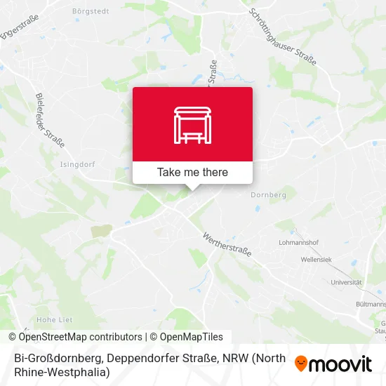 Карта Bi-Großdornberg, Deppendorfer Straße