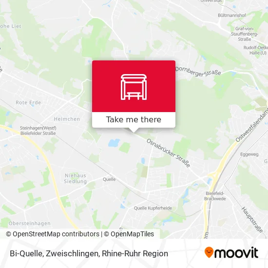 Карта Bi-Quelle, Zweischlingen