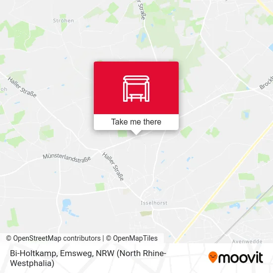 Bi-Holtkamp, Emsweg map
