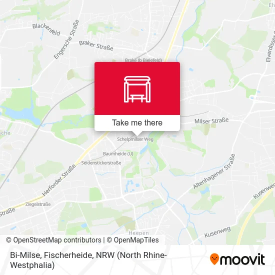 Bi-Milse, Fischerheide map