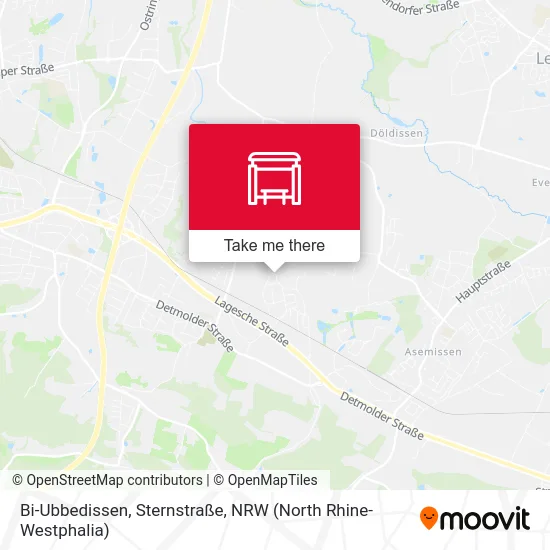 Bi-Ubbedissen, Sternstraße map