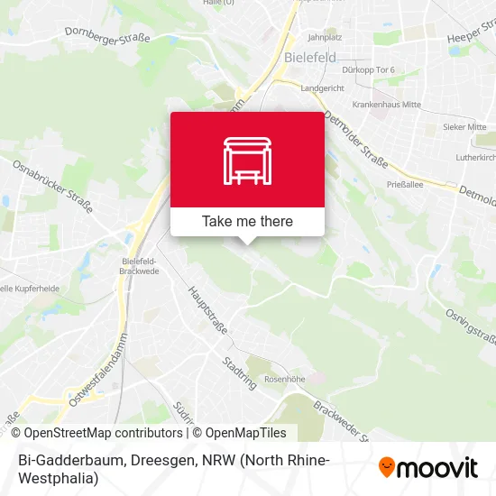Bi-Gadderbaum, Dreesgen map