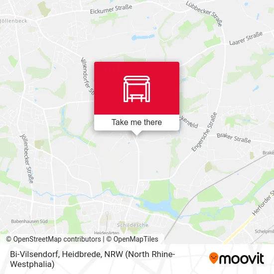 Bi-Vilsendorf, Heidbrede map