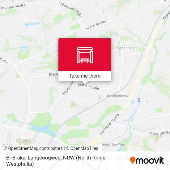 Bi-Brake, Langeoogweg map