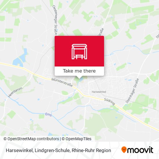 Harsewinkel, Lindgren-Schule map