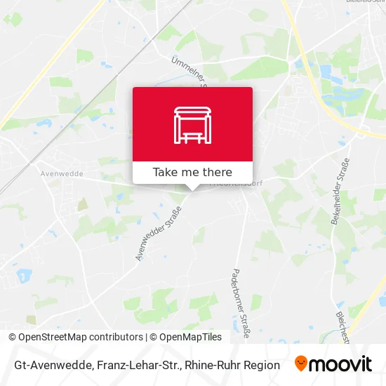 Карта Gt-Avenwedde, Franz-Lehar-Str.