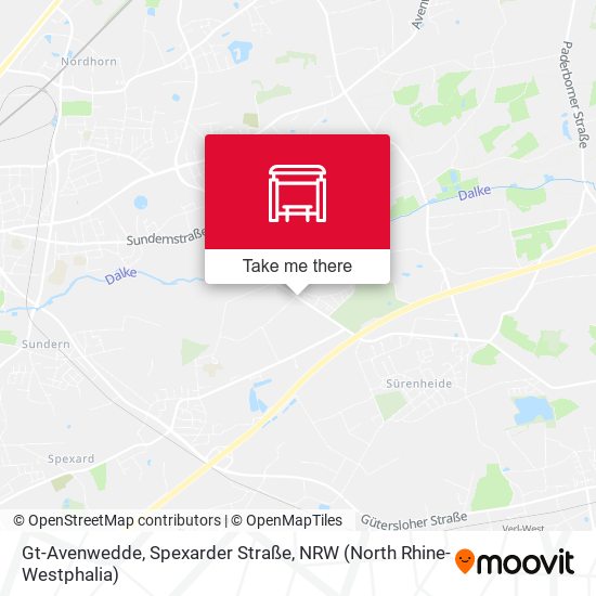 Gt-Avenwedde, Spexarder Straße map