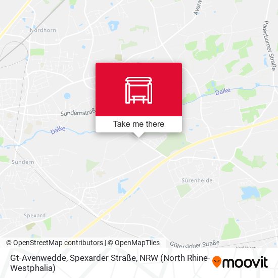 Gt-Avenwedde, Spexarder Straße map