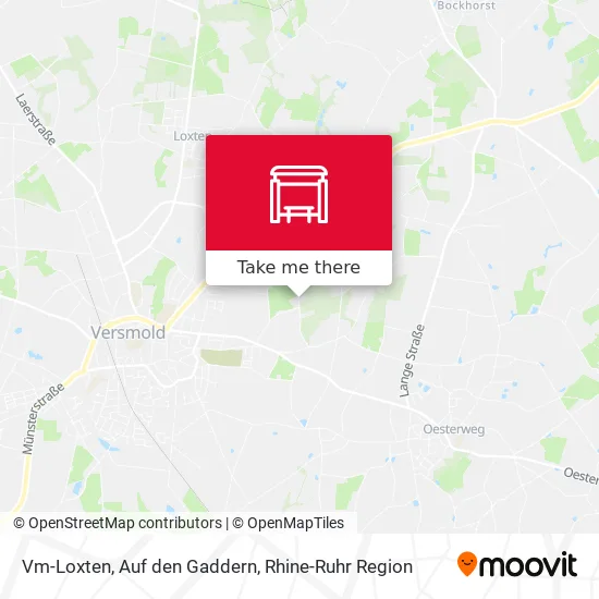 Карта Vm-Loxten, Auf den Gaddern