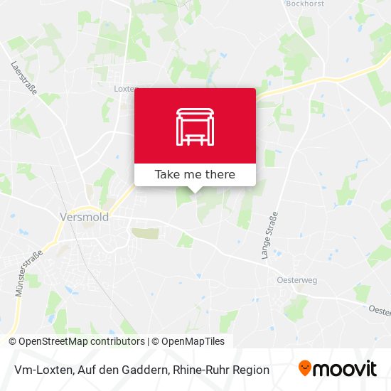 Vm-Loxten, Auf den Gaddern map