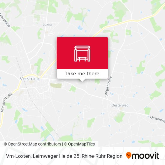 Карта Vm-Loxten, Leimweger Heide 25