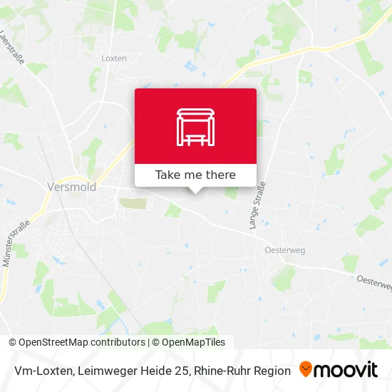 Карта Vm-Loxten, Leimweger Heide 25
